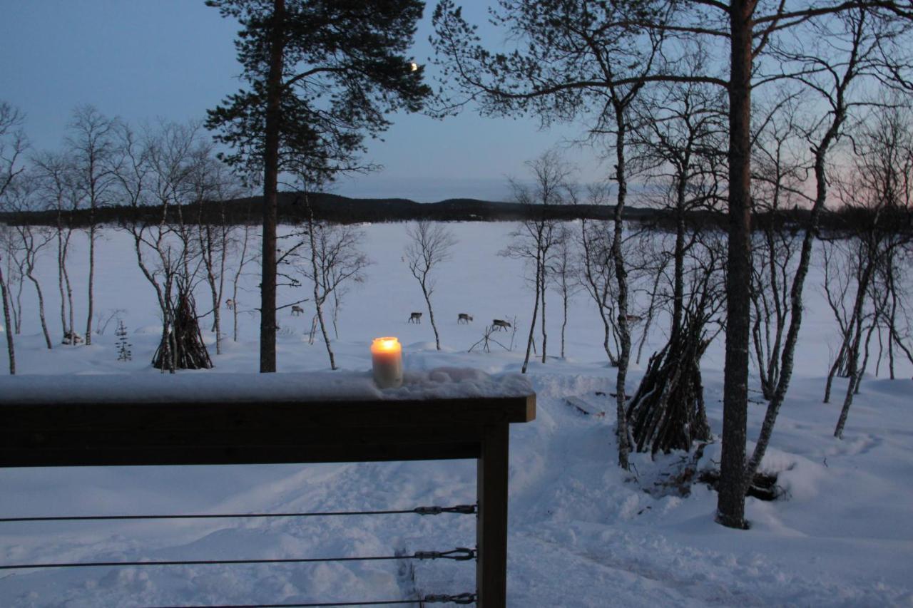Villa Váibmu Inari Esterno foto