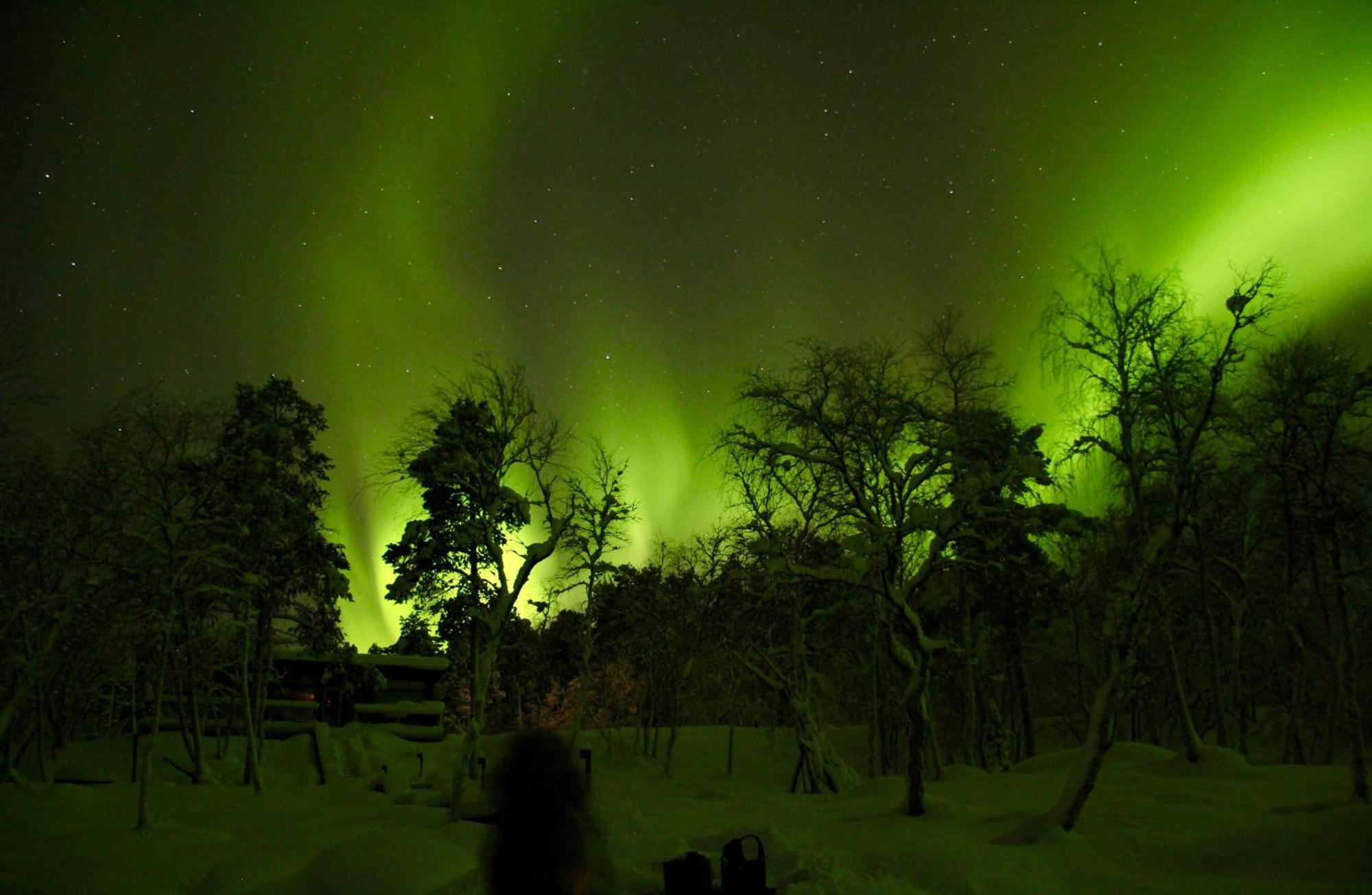 Villa Váibmu Inari Esterno foto